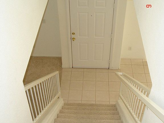 Looking down stairs
