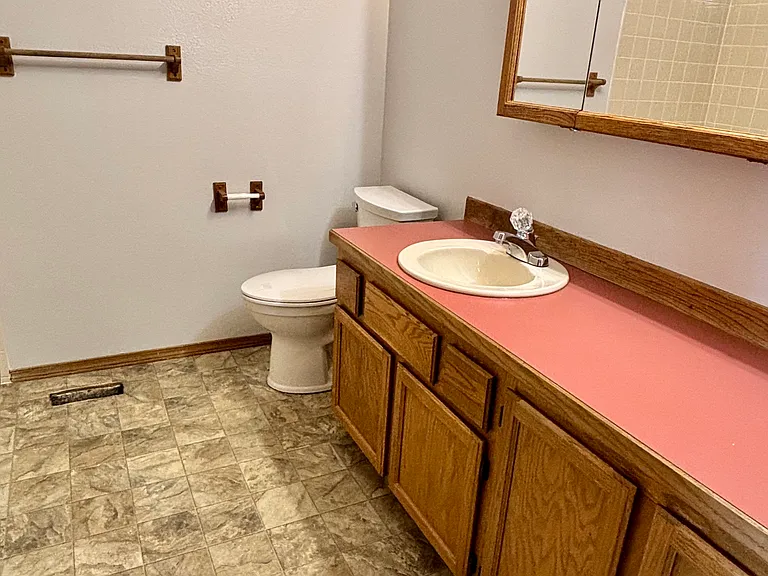 Upstairs bathroom.