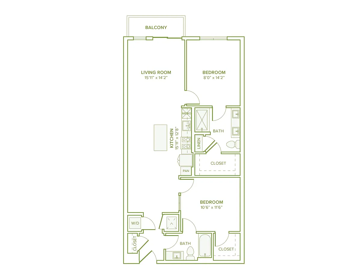 Floor plan B16