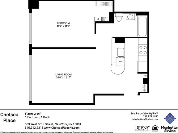 2nd image of 363 W 30th St #906