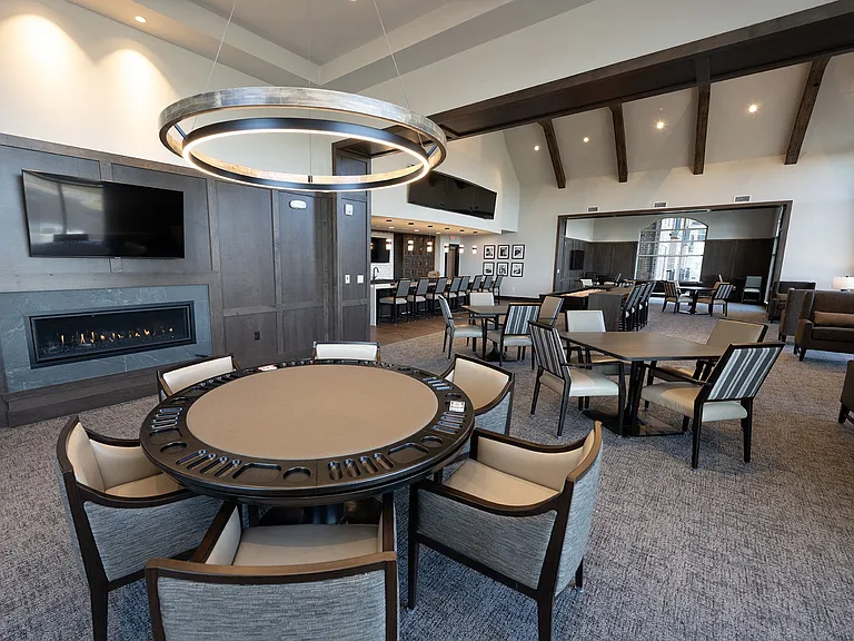 The Club Room Poker Table