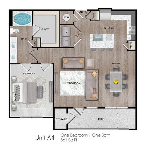 Floor plan A4