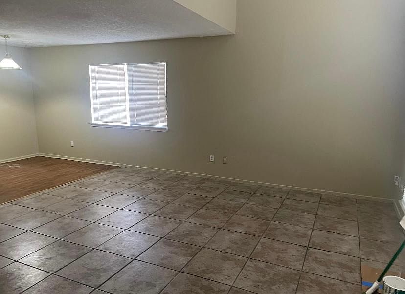 living space/dining area