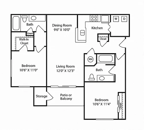 Floor plan B3 - Crest