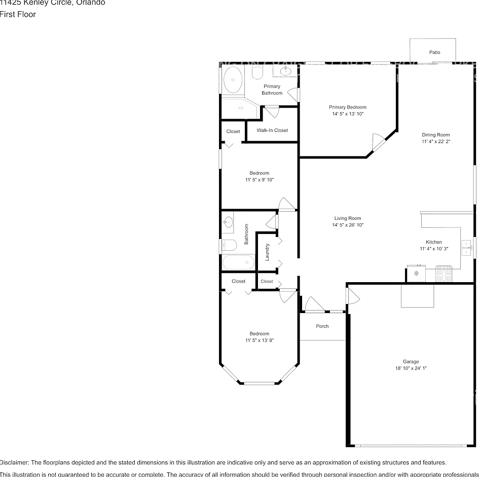11425 Kenley Cir Orlando, FL 32824 — Photo 2