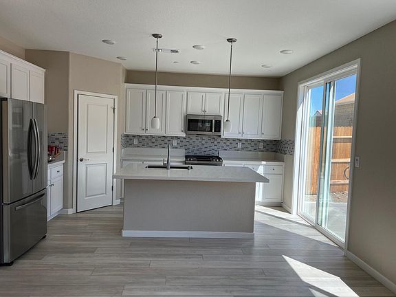 Kitchen with Refrigerator