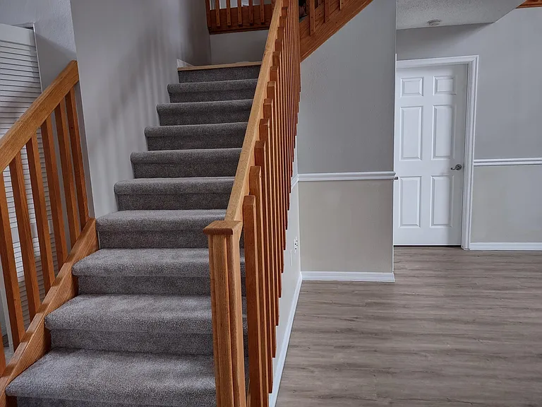 Stairs to second floor