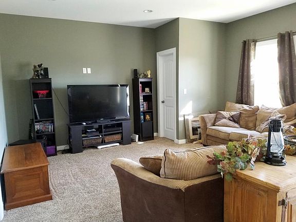 Family room in basement 