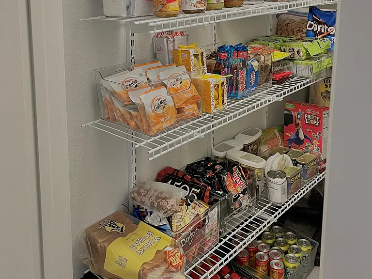 Pantry area.
