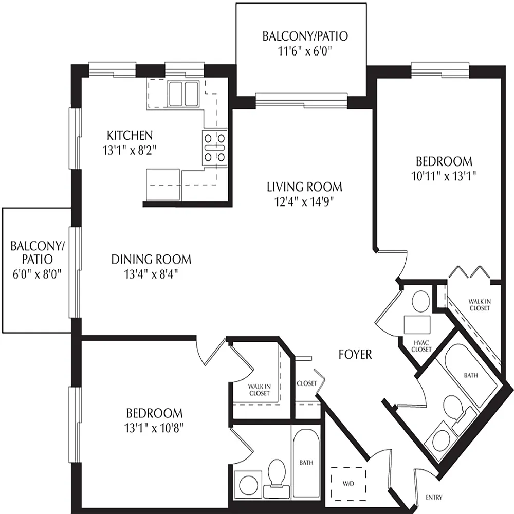 Floor plan Redwood