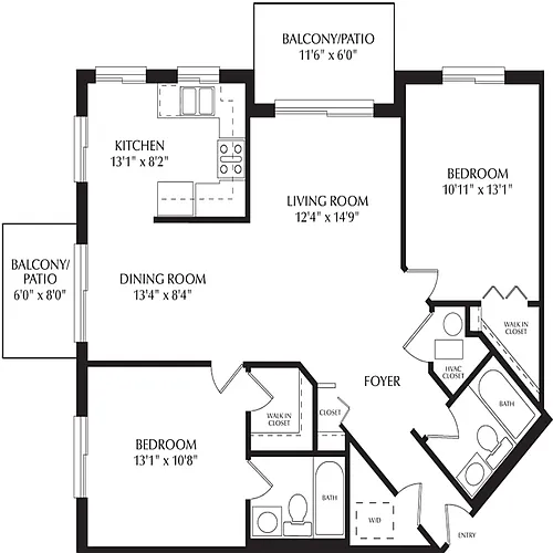 Floor plan Redwood