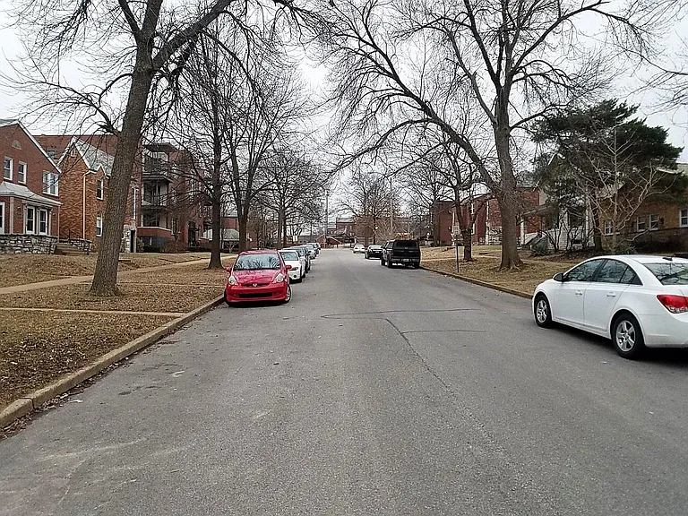 Street facing East