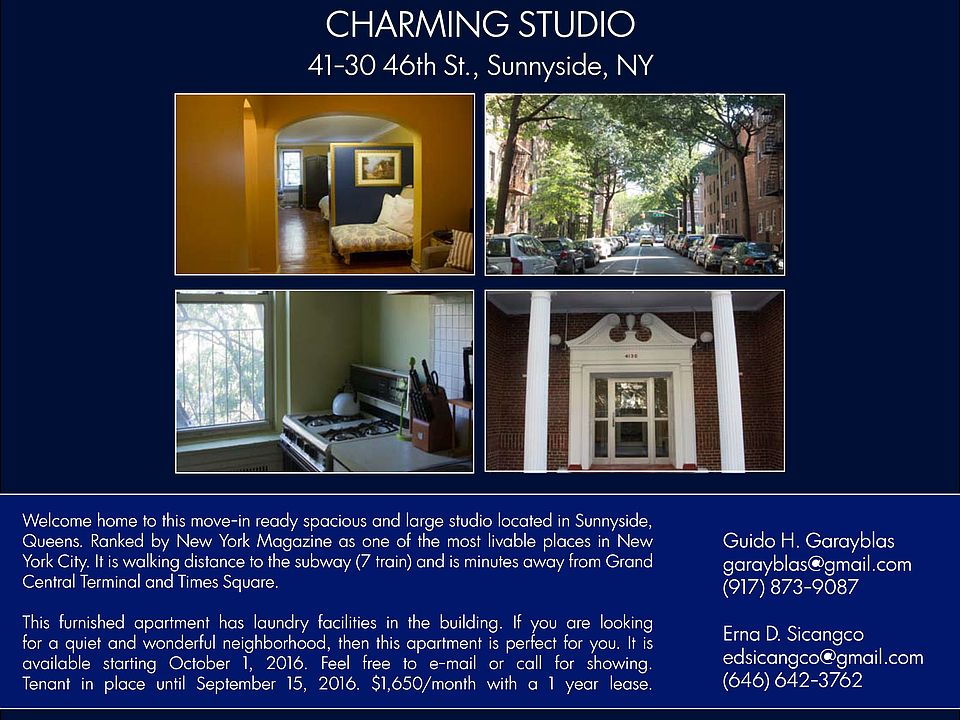 1st image of 4130 46th St APT 4l