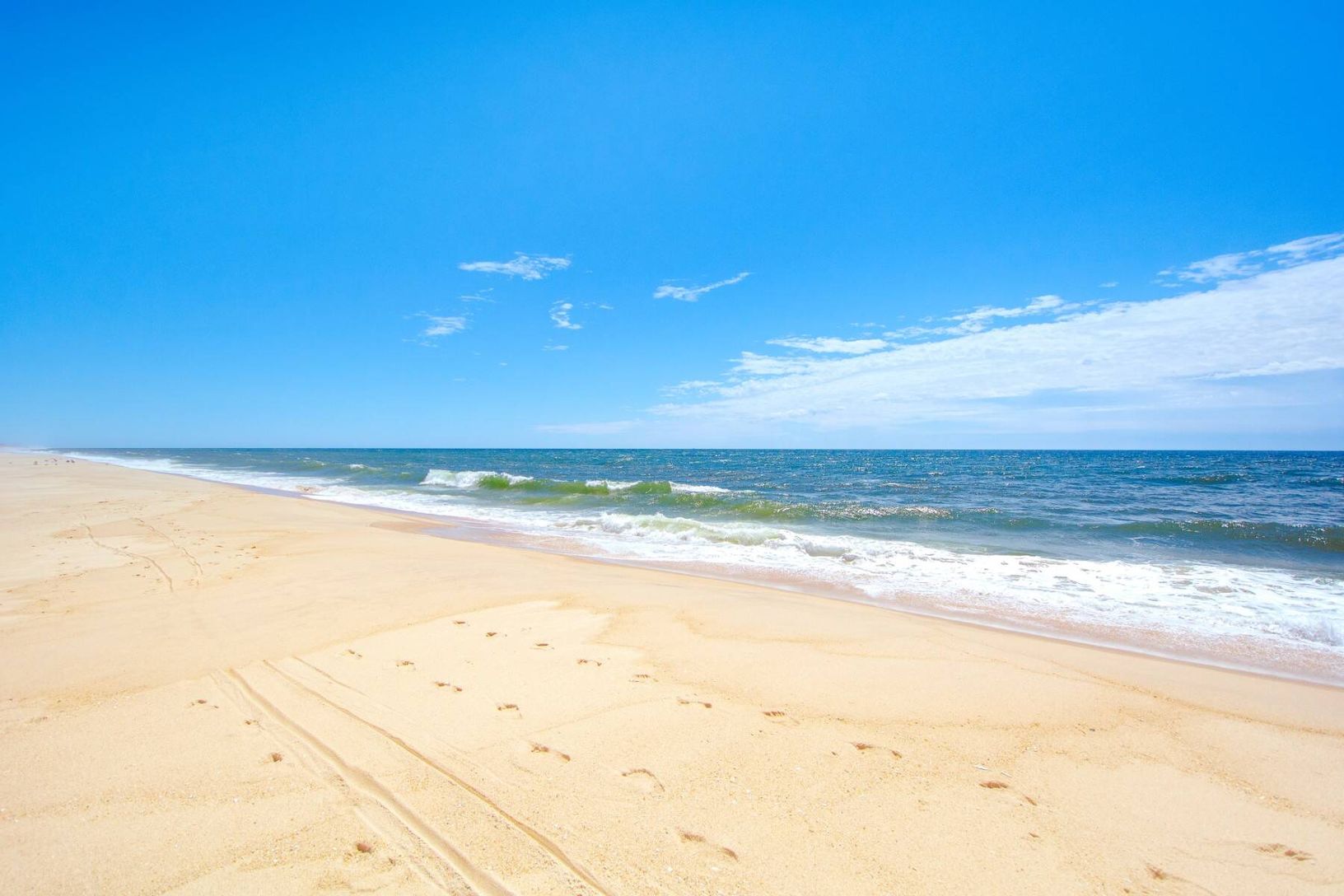Miles of White Sand Beach