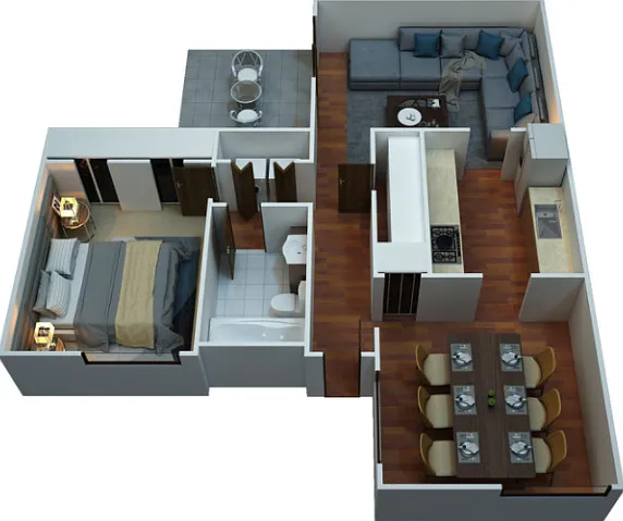 The Flats at Arrowood — Photo 5
