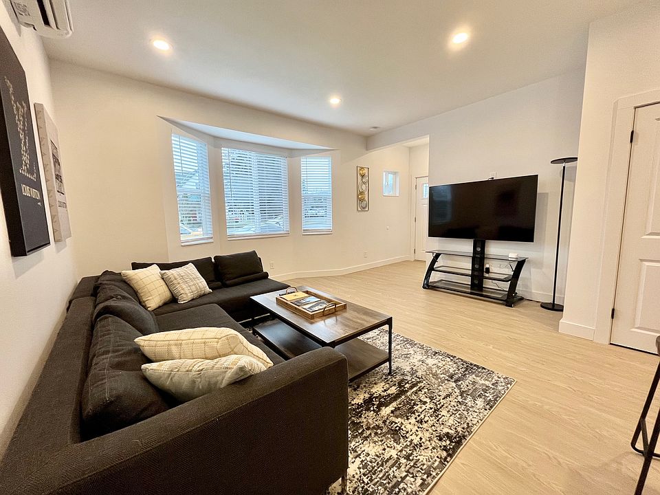 Our comfortable living room is the ideal space to curl up and watch your favorites.