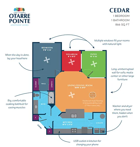 Floor plan Cedar