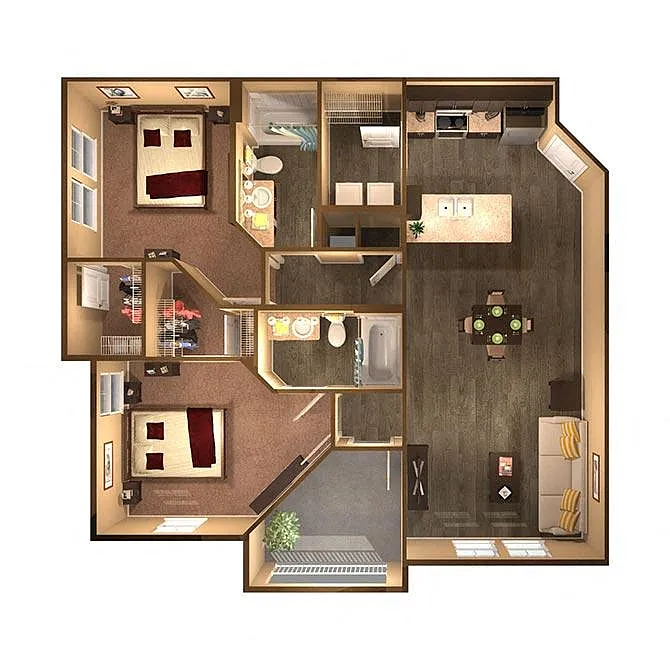 Floor plan Palm