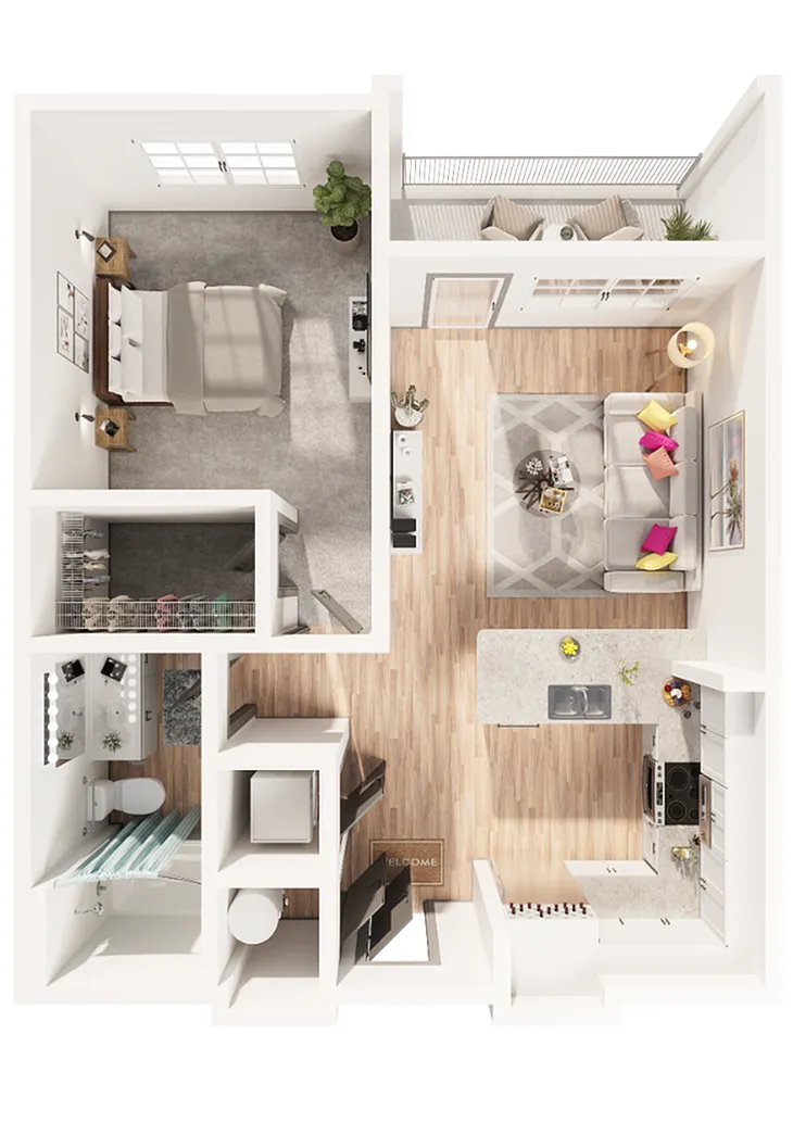 Floor plan A1