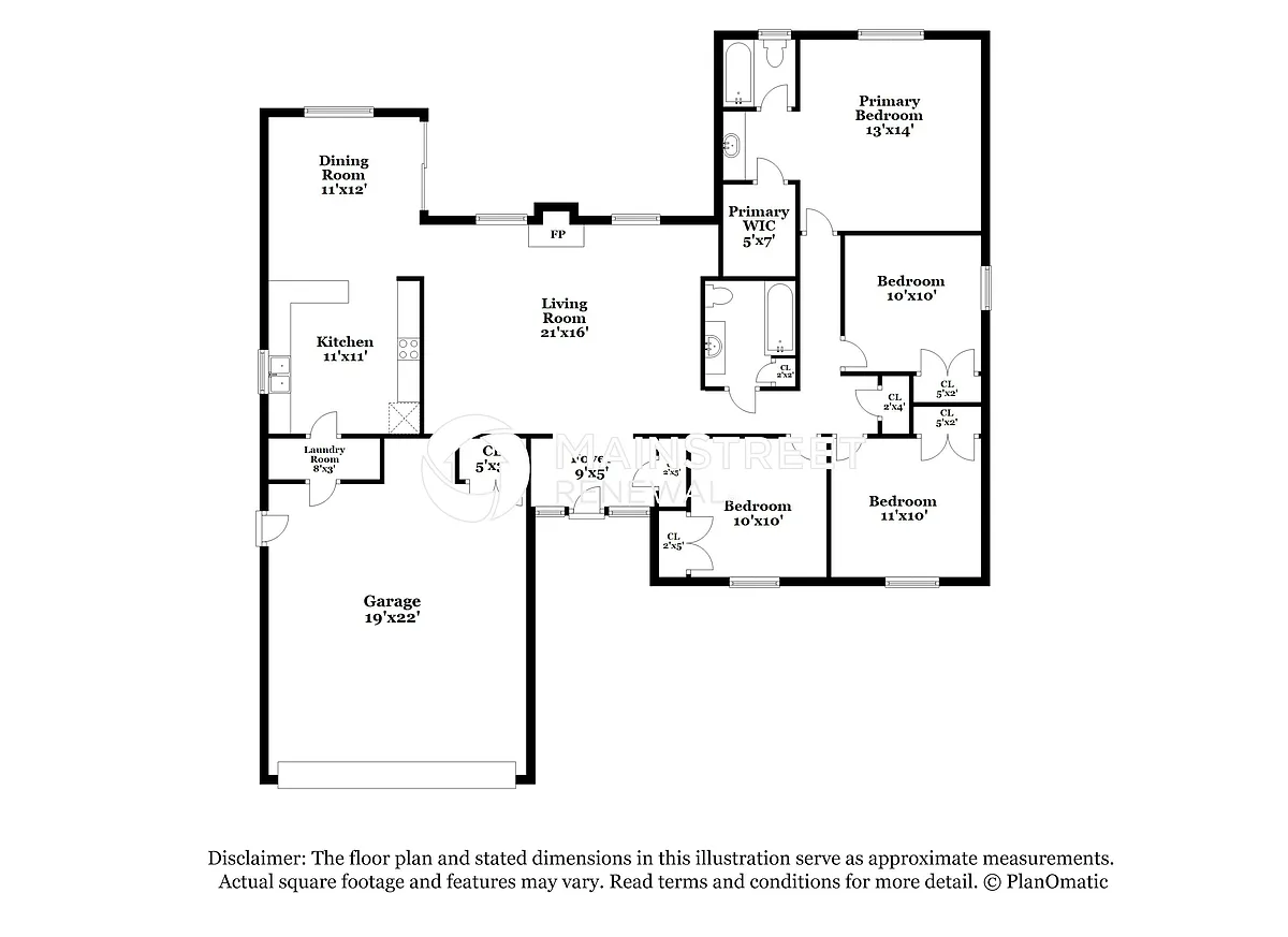Floor Plan - 1912 Willow Creek Rd