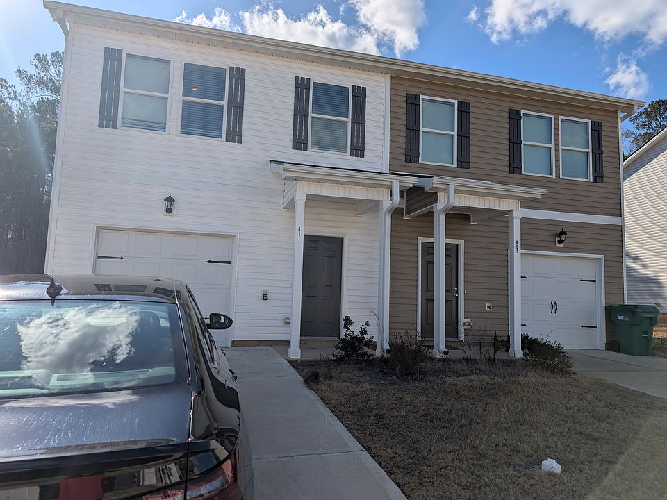 Garage and parking space