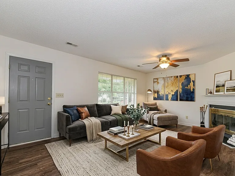 Living Room, staged