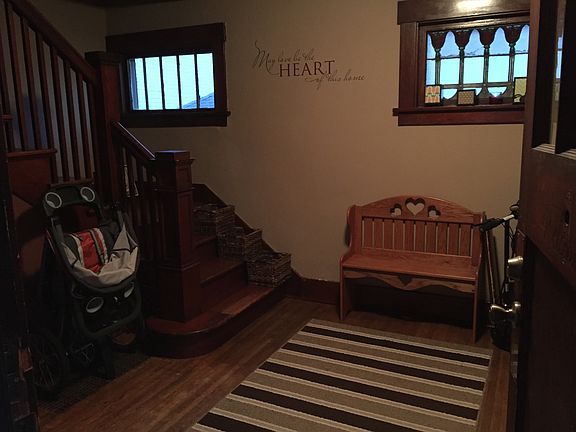 Entryway with large closet