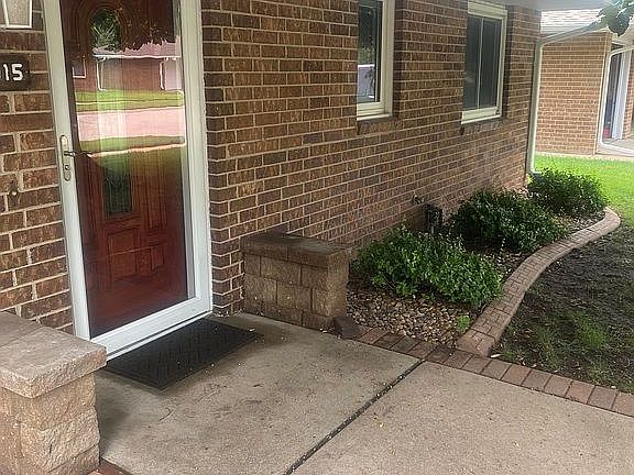 New front door code entry