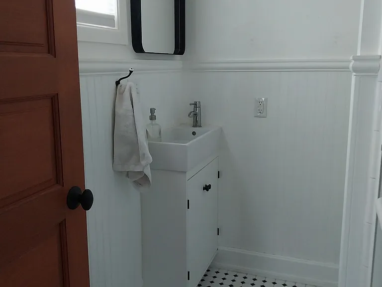 En suite bathroom