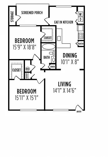 Floor plan The Spruce