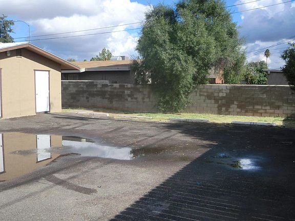 Parking area and Laundry room