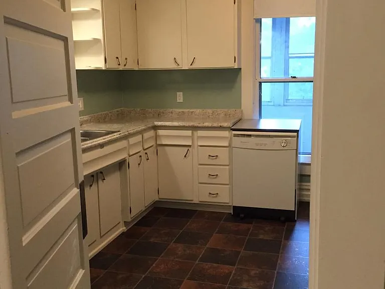 Kitchen view from dining room