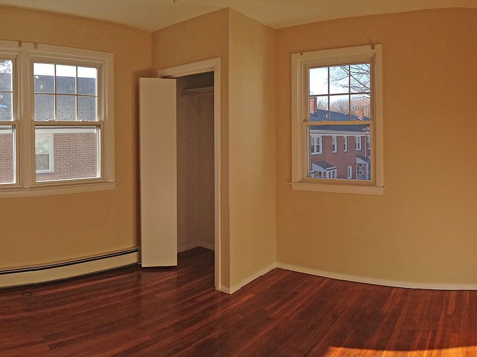 Warm and Sunny bedroom has hardwood(pano view)