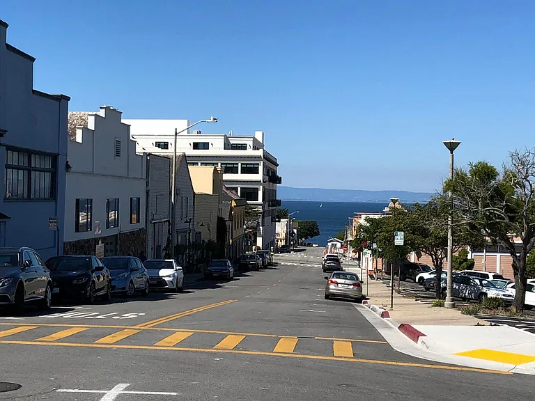 View of downtown Pacific Grove.