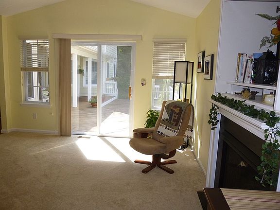 Living Room opens to deck