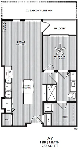 Floor plan A7