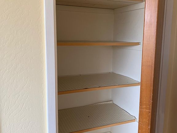 Additional storage in bedroom