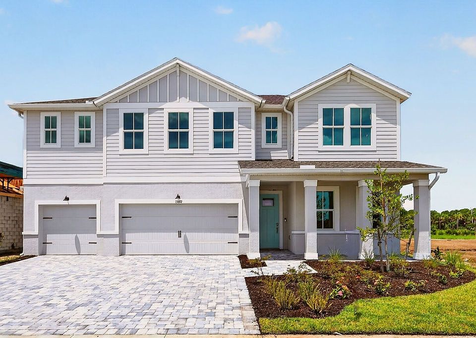 Sebastian new home plan coastal elevation by William Ryan Homes Tampa