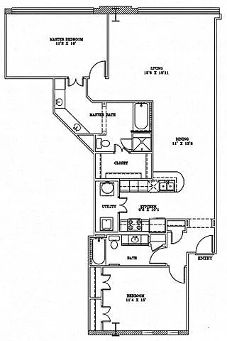 Floor plan 9B3 LOFTS