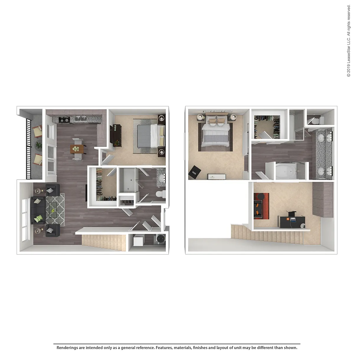 Floor plan B5 Bi-Level with Study
