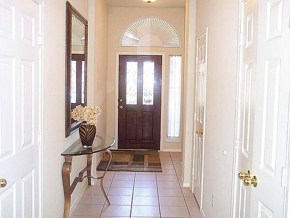 Lovely tiled entryway.