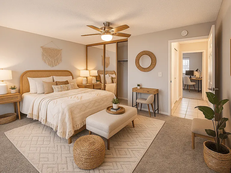 Images have been virtually staged to help illustrate the potential use and layout of the space. Furniture and decor are for visualization purposes only.