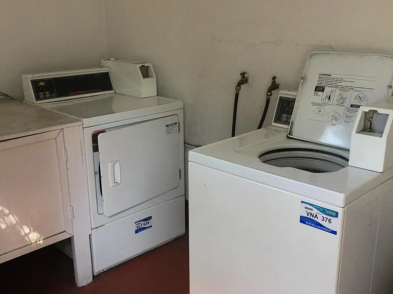 Shared laundry area