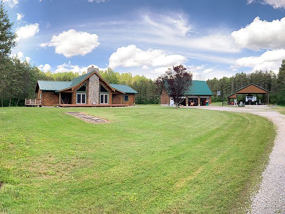 House, garage and pole barn
