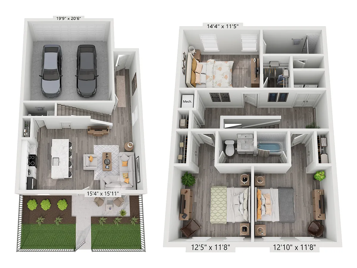 Floor plan DAYLIGHT