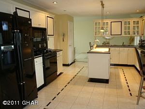 Huge Tiled Kitchen