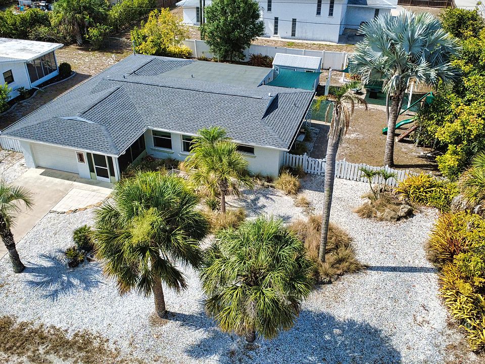 Aerial of Home and Yard