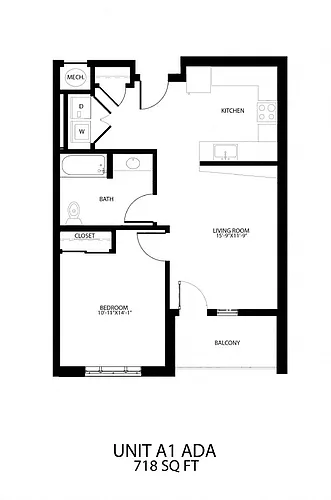 Floor plan A1A