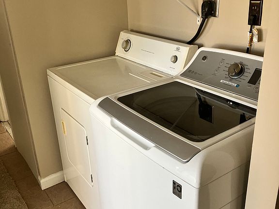 Washer and dryer included in the unit