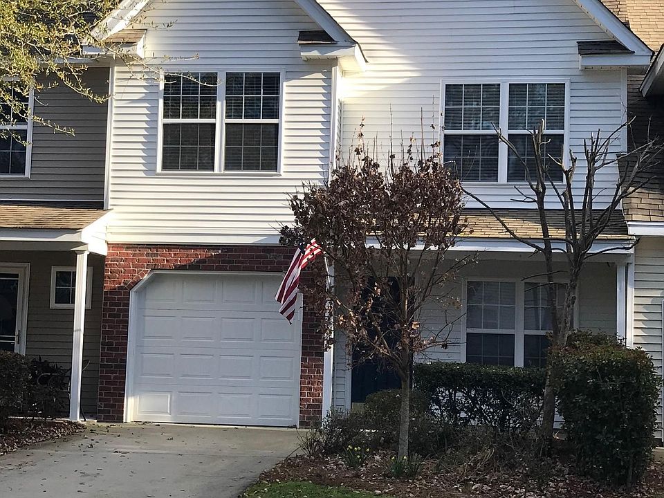 Front view of the townhouse